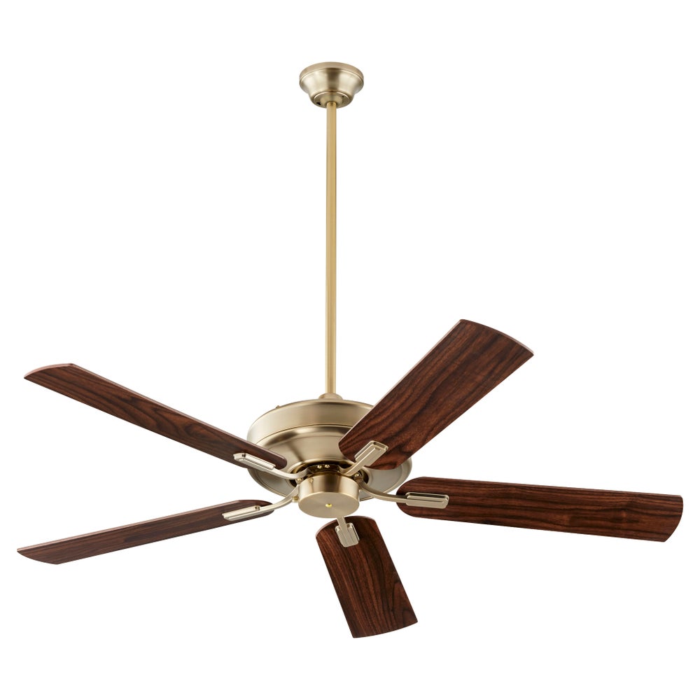 Premier 52" Aged Brass Transitional Ceiling Fan