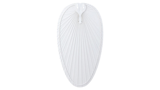 Islander Blades Narrow Matte White Ceiling Fan Blades