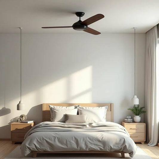 Quiet Bedroom Ceiling Fans - How to Choose Quiet Bedroom Ceiling Fans for Sleep