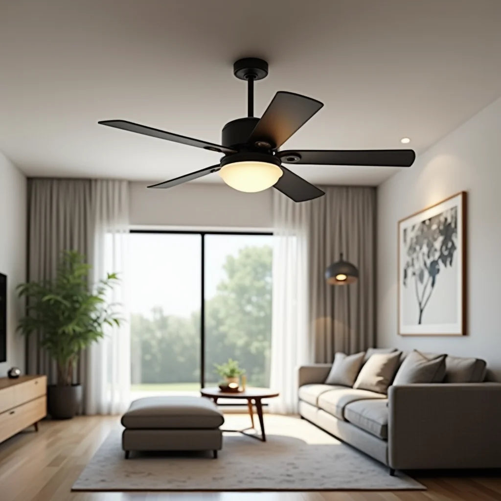 Modern Ceiling Fans With Lights - Choosing Modern Ceiling Fans with Lights for Style