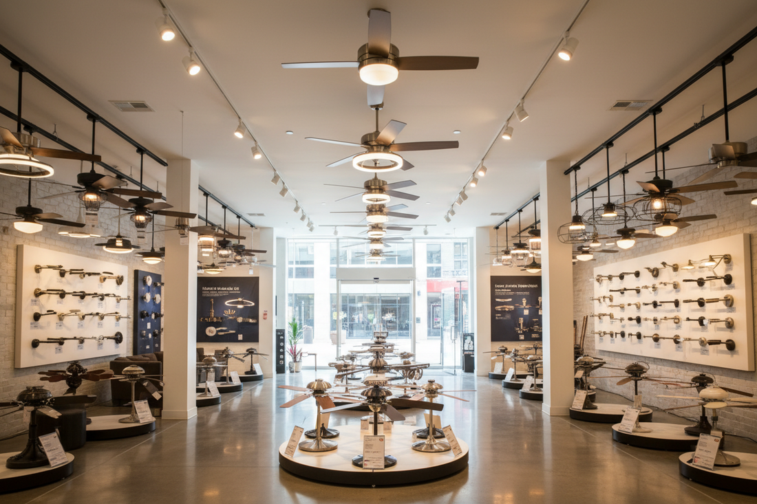Finding a Ceiling Fan Showroom Near Me A Buyer's Guide