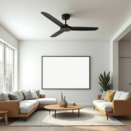Low-profile Ceiling Fans - Low Profile Ceiling Fans for Quiet Space Saving Cooling