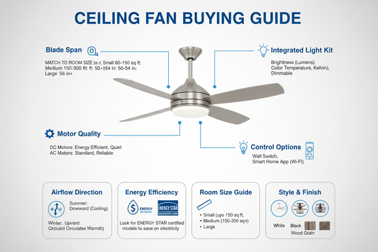 Your Ultimate Ceiling Fan Buying Guide