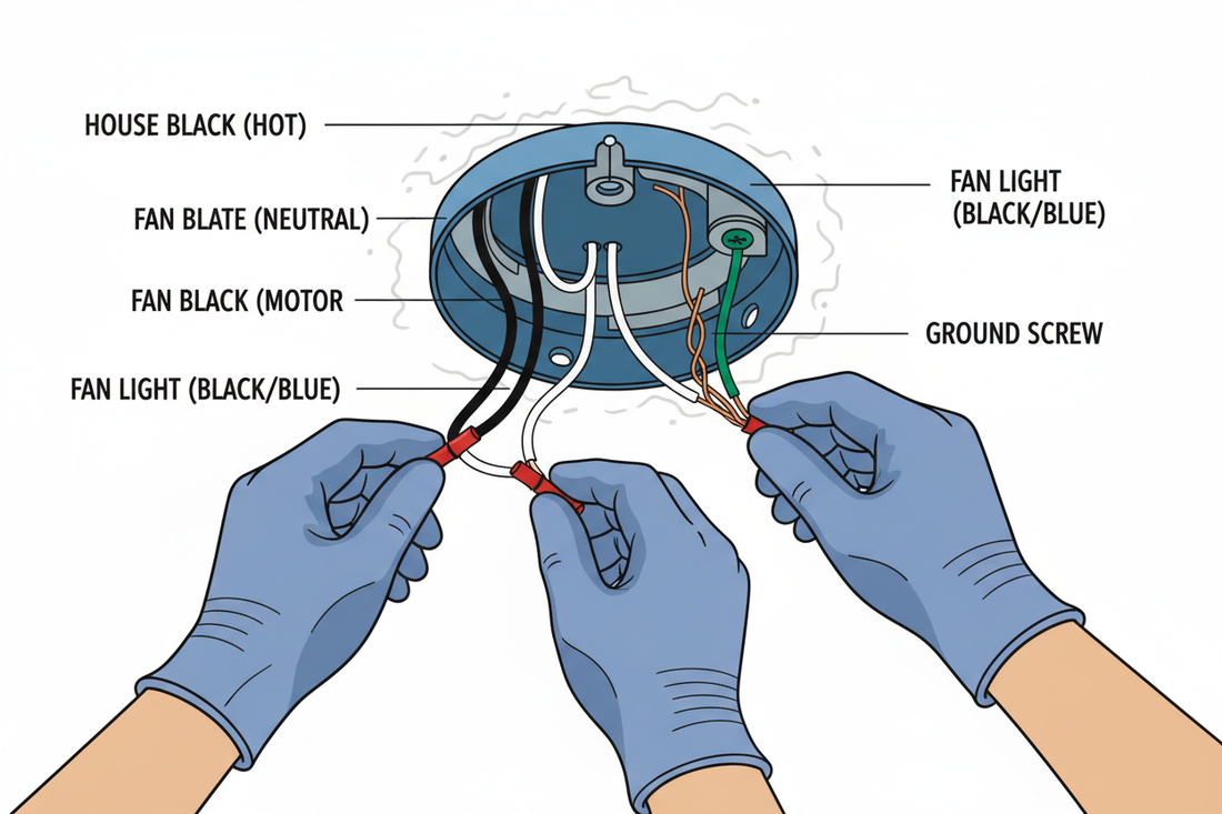 Discover wiring diagram for ceiling fan with remote: Easy DIY Guide