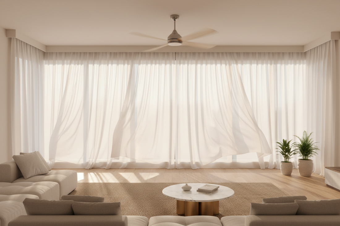 A fan giving the perfect breeze