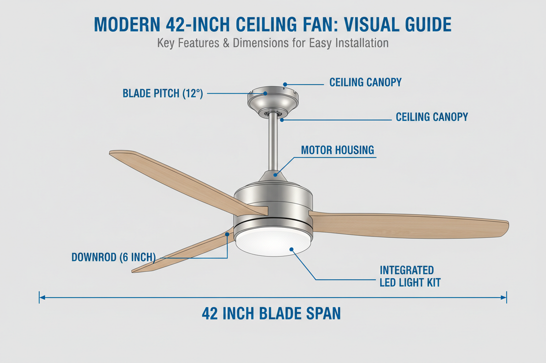 Guide to 42 in ceiling fan 