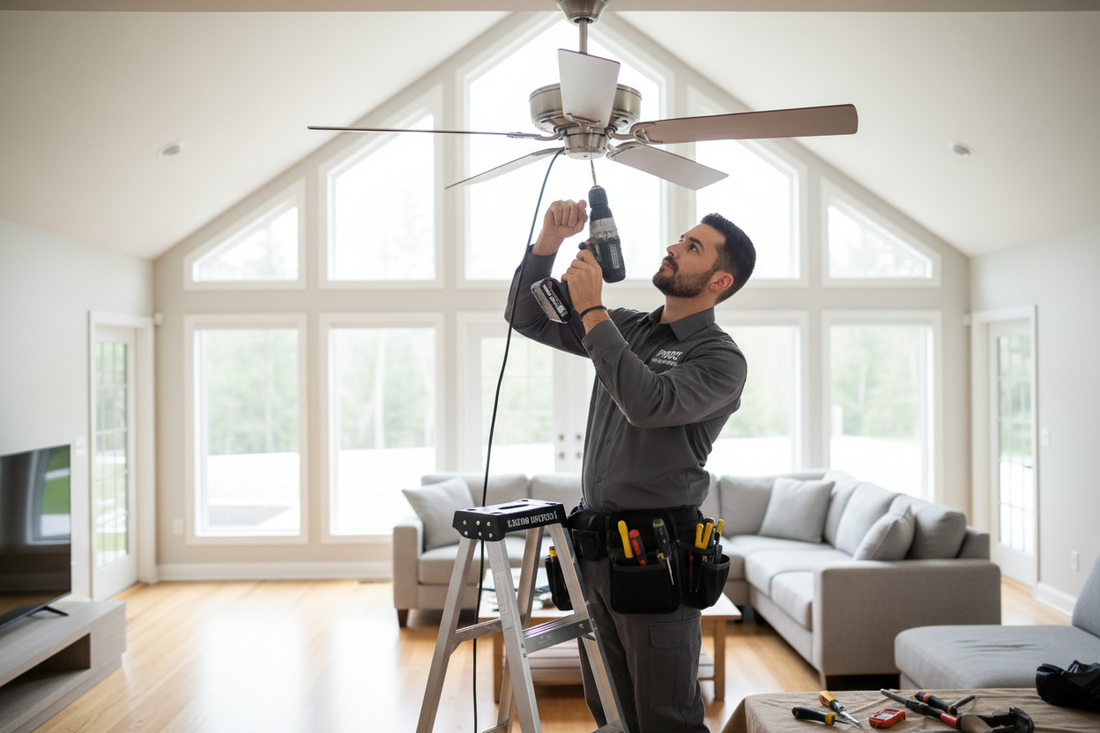Finding Ceiling Fan Installation Near Me A Homeowner's Guide