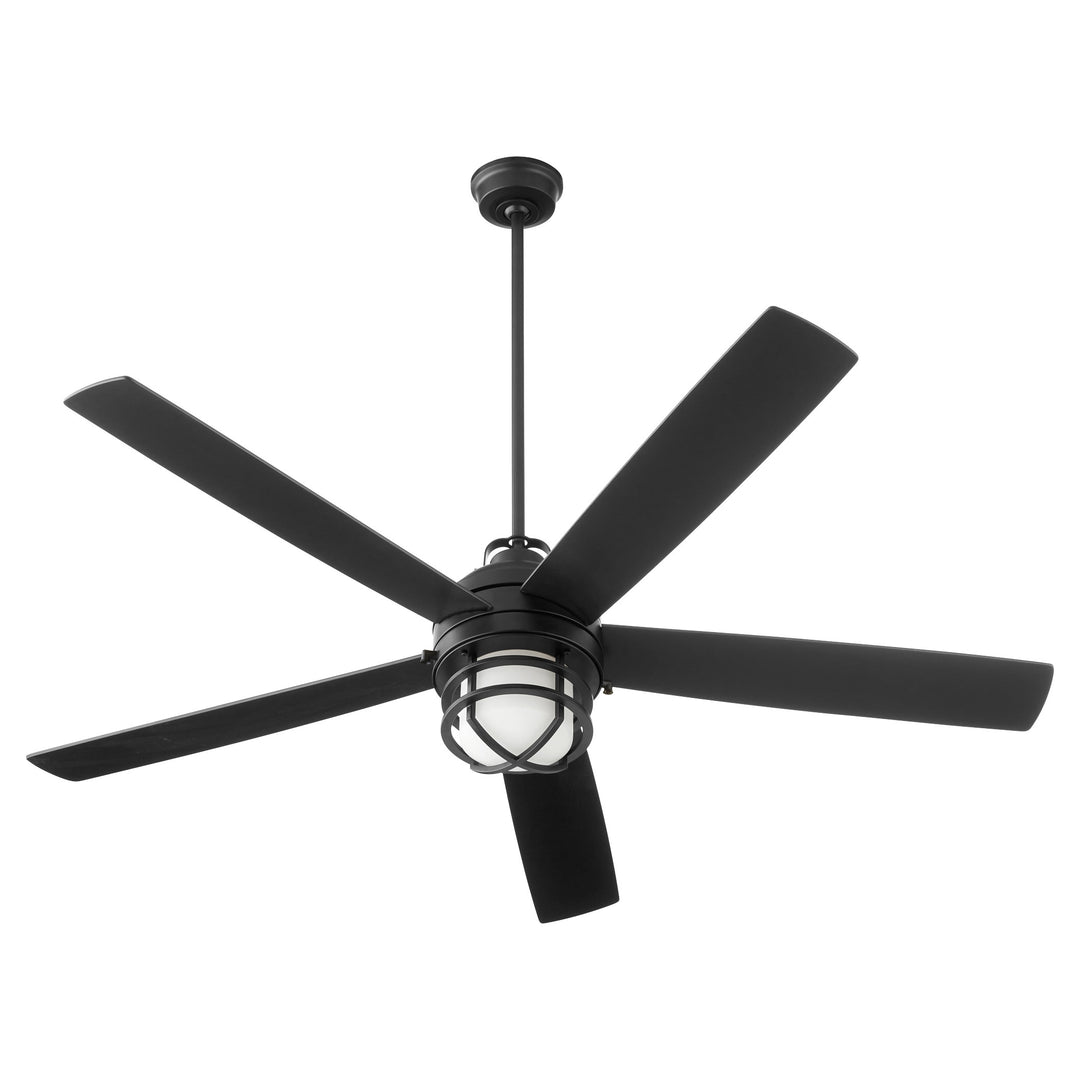 Quorum Niles 64 Matte Black Ceiling Fan Blades
