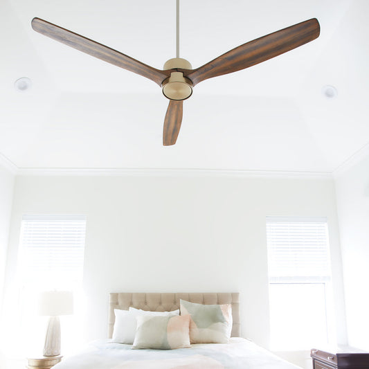 Quorum Reni 65 aged-brass Ceiling Fan Blades