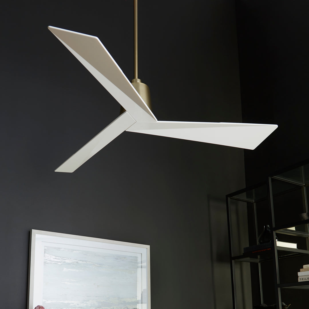 Quorum Dynamo 54 White Ceiling Fan Blades