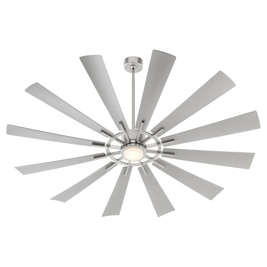 Quorum Cirque 72 Satin Nickel Ceiling Fan Blades