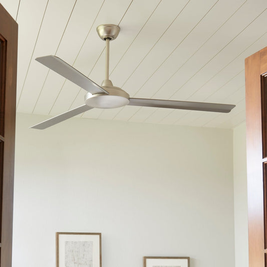 Aerovon 52-in Satin Nickel Ceiling Fan