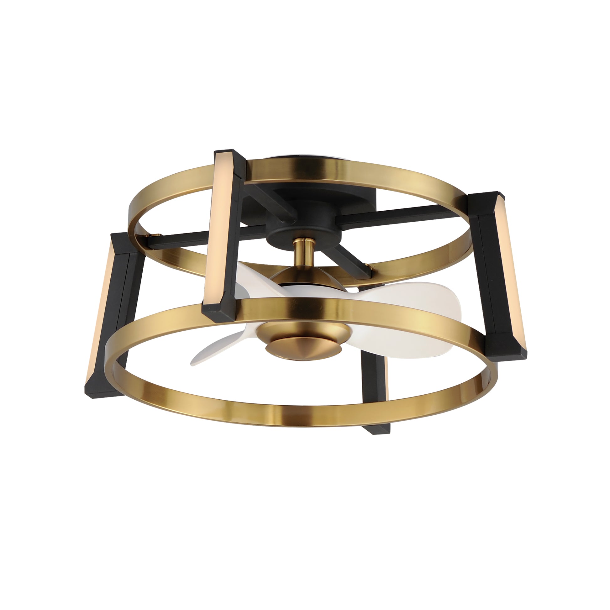 Maxim Darling 24 Black/Aged Brass Ceiling Fan Blades