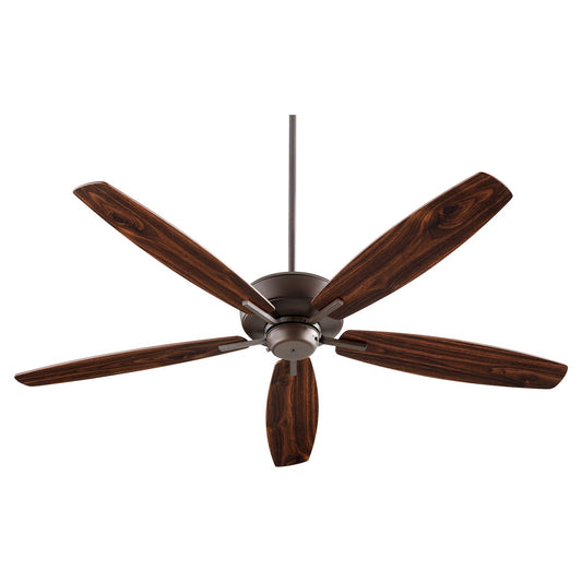 Breeze 60" Oiled Bronze Transitional Ceiling Fan
