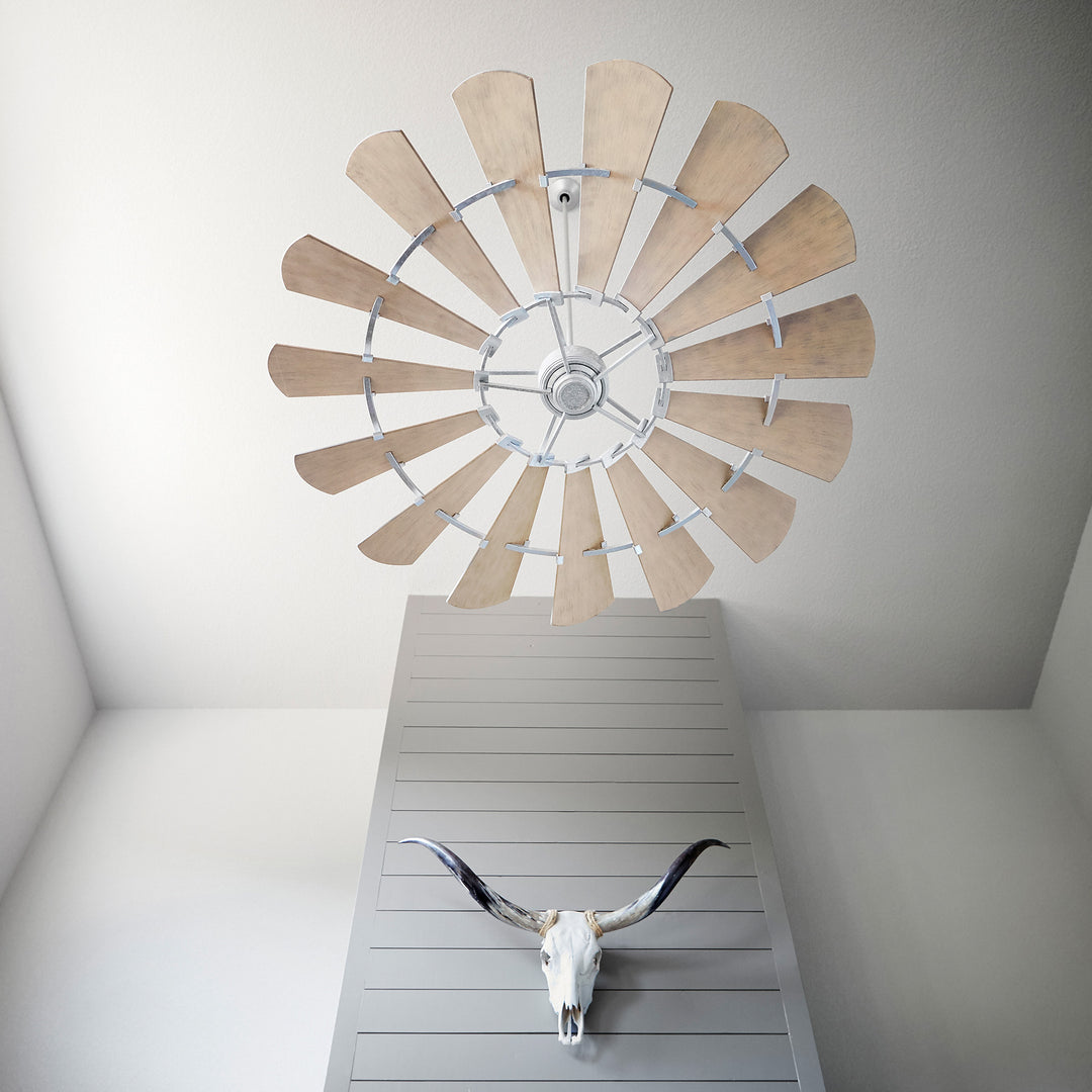 Quorum The Windmill 72 Galvanized Ceiling Fan Blades