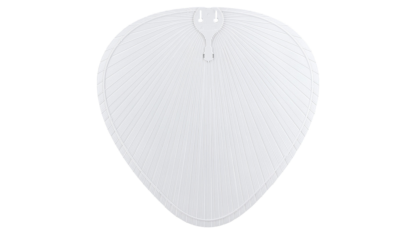 Islander Blades Wide Matte White Ceiling Fan Blades