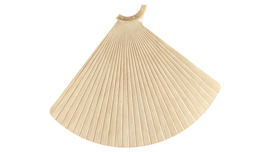 Triaire Pleated Blades Natural Ceiling Fan Blades