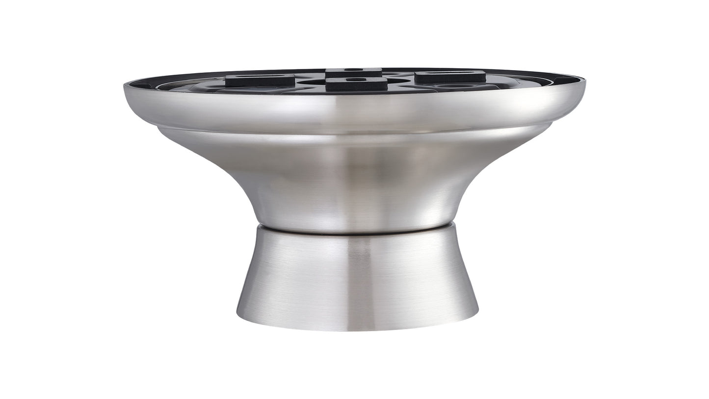 Kute Close Ceiling Kit Brushed Nickel