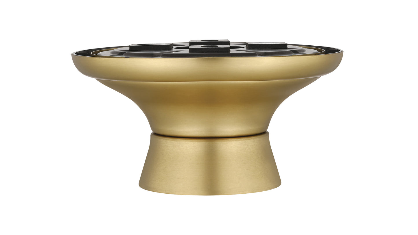 Kute Close Ceiling Kit Brass