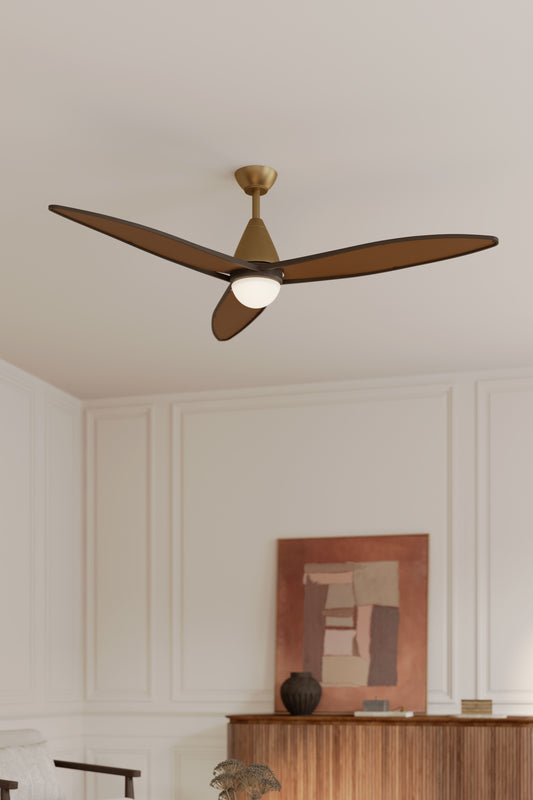 Minka Fleur 64 Brushed Nickel Ceiling Fan Blades