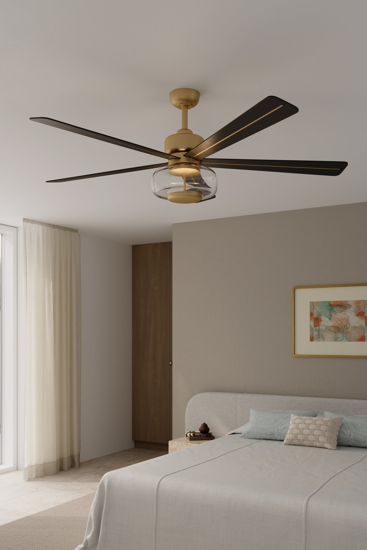 Minka Ligero 60 Brushed Nickel Ceiling Fan Blades