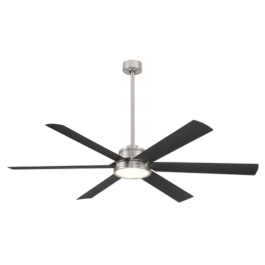 Minka Cario 65 Brushed Nickel Ceiling Fan Blades