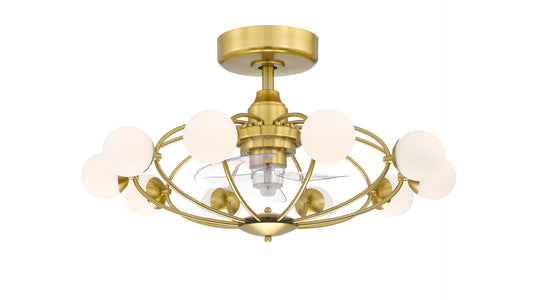 Fanimaiton Kerring 31.59 Satin Brass Ceiling Fan Blades