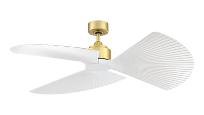 Fanimation TriAire Pleated Blades Matte White Ceiling Fan Blades