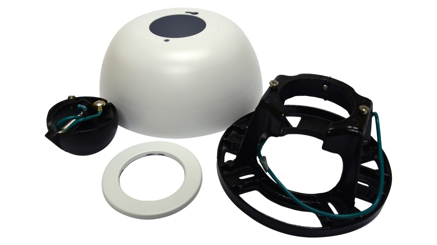 Sloped Ceiling Kit Matte White