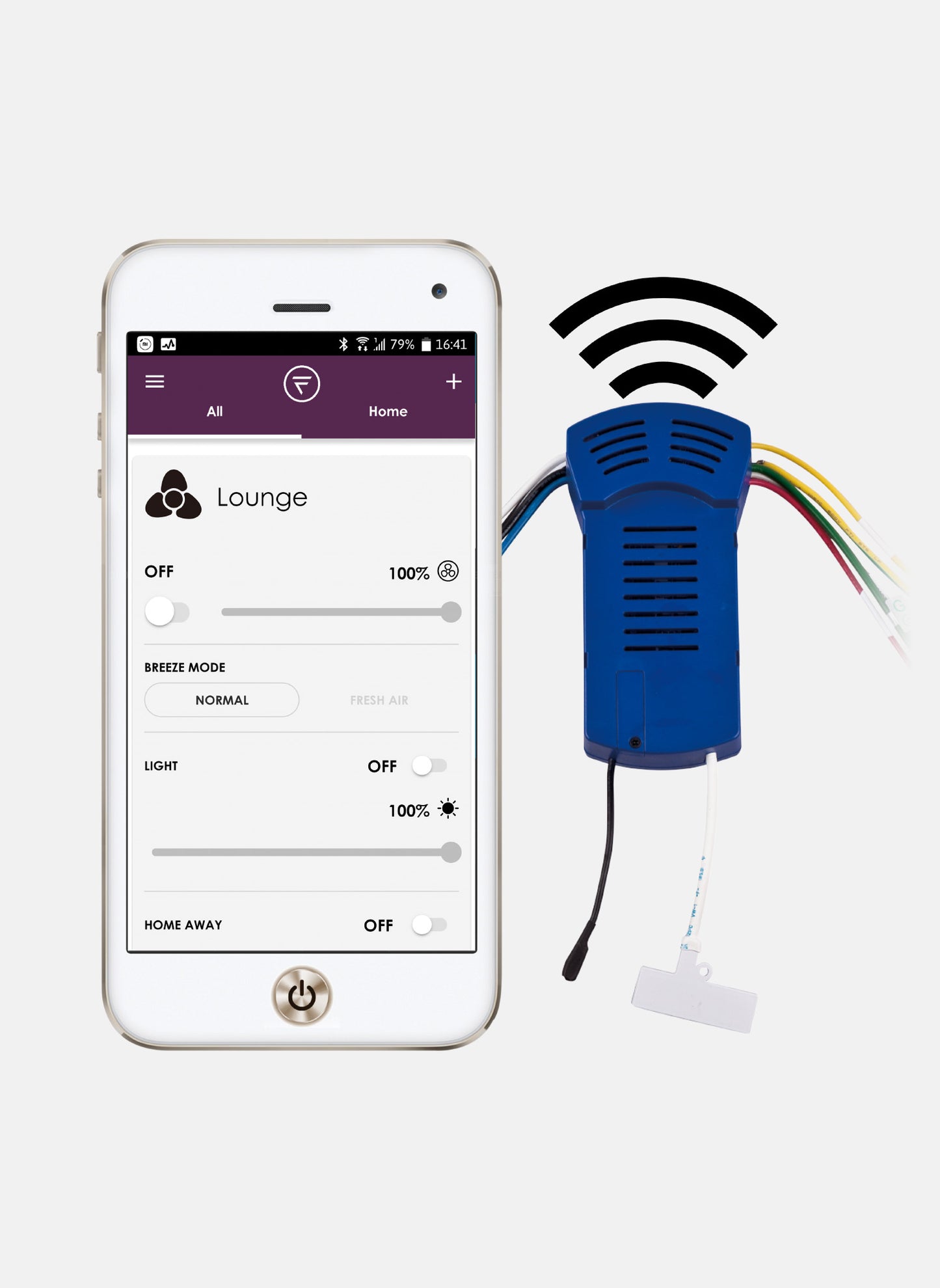 Fanimation DC Wifi Control Remote Control
