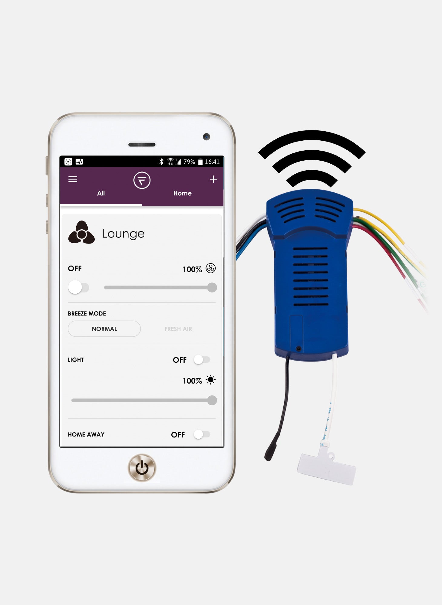 Fanimation DC Wifi Control Remote Control